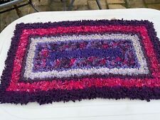 Handmade rag rug for sale  HEXHAM