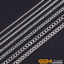 Usado, Colar de prata esterlina S925 clássico correntes de cabo fabricação de joias achando 100cm comprar usado Usado, Colar de prata esterlina S925 clássico correntes de cabo fabricação de joias achando 100cm comprar usado  Enviando para Brazil