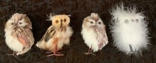 Owls set handcrafted for sale  Harrisburg