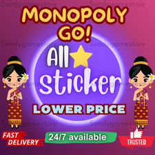 Adesivos Monopoly Go! TODOS 1⭐- 6⭐ (Evento de Parceiros Disponível) MAIS BARATO🔥SUPER RÁPIDO comprar usado  Enviando para Brazil
