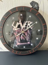 Slayer wall clock for sale  WICKFORD