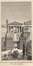 Stampa antica atene usato  Lecco