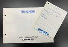 Bedienungsanleitung telefunken gebraucht kaufen  Mannheim