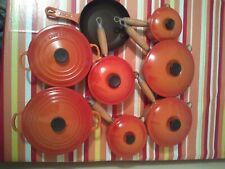 Creuset pan set. for sale  ABERTILLERY