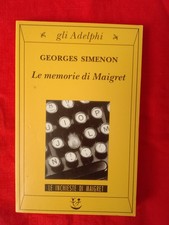 Georges simenon memorie usato  Roma