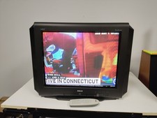 Usado, DVD embutido RCA Truflat 20” CRT-SDTV 20F514TD com controle remoto funciona com falhas de leitura  comprar usado  Enviando para Brazil