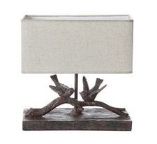 Rustic bird lamp for sale  Brentwood