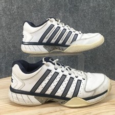 Tênis K-Swiss Shoes Masculino 9.5 Hypercourt Express Couro Branco com Cadarço comprar usado  Enviando para Brazil