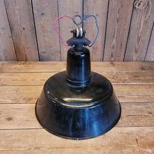 Emaille lampe pendelleuchte gebraucht kaufen  Föritztal, Sonneberg