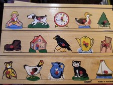 Vintage wooden puzzle for sale  Klamath Falls
