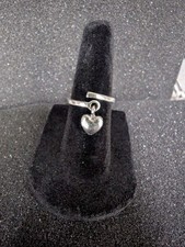 Dangle heart silver for sale  Bountiful
