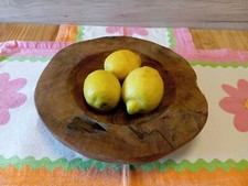 Dekorative wurzelholzschale te gebraucht kaufen  Herleshausen