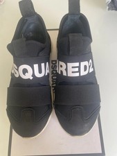 Boys dsquared trainers for sale  MANCHESTER
