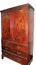 Antique hardwood wardrobe for sale  BATH