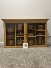 Longaberger wall cabinet for sale  Raymore