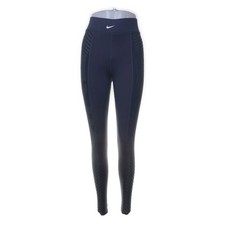 Nike Pro, legginsy sportowe, rozmiar: S, niebieskie, poliester/elastan, jednokolorowe #QeE na sprzedaż  PL
