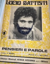 Lucio battisti pensieri usato Lucio battisti pensieri usato  Torino