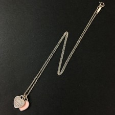 TIFFANY&CO. Colar pingente de coração duplo prata 925 Please Return to/2BF0108 comprar usado  Enviando para Brazil