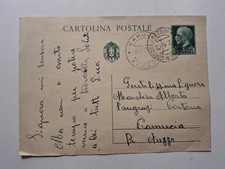 Cartolina postale 1942 usato  Cortona