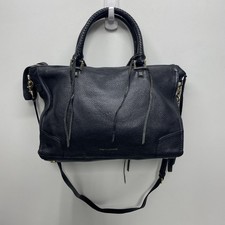Bolsa tiracolo feminina Rebecca Minkoff couro pebbled preto comprar usado  Enviando para Brazil