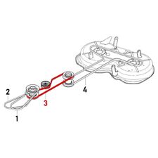 Belt 589532801 575225501 d'occasion  Expédié en Belgium