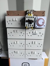 Timer socket board for sale  HUDDERSFIELD