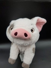Moana Pua 10" Pelúcia Recheada Porco Recheado Olhos Bordados Limpos Parques da Disney comprar usado  Enviando para Brazil