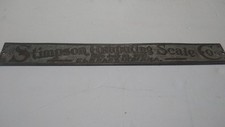 Antique stimpson computing for sale  Linn