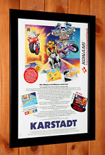 1994 Biker Mice from Mars Konami SNES raro mini pôster promocional / página de anúncio emoldurada, usado comprar usado  Enviando para Brazil