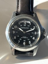 Usado, Relógio masculino automático Hamilton cáqui King H644550 data do dia mostrador preto. COMO ESTÁ comprar usado  Enviando para Brazil