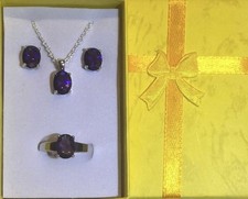 Radiant 925ss amethyst for sale  USA