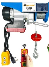 Electric hoist winch for sale  SALFORD