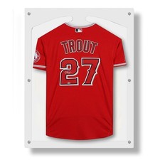 Vitrine de jersey esportivo acrílico montada na parede - beisebol, futebol e muito mais, usado comprar usado  Enviando para Brazil