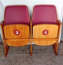 Sedie cinema vintage usato  Roma