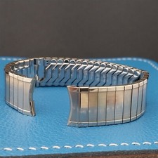 Pulseira de relógio vintage 5/8" JB Champion folheada a ouro expansão clássica década de 1960 não usada comprar usado  Enviando para Brazil