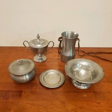 Vintage pewter lot for sale  Taunton