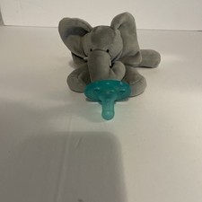 Chupeta WubbaNub infantil recém-nascido brinquedo de pelúcia macia elefante rosa comprar usado  Enviando para Brazil
