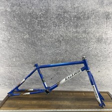 Usado, Conjunto de quadro de bicicleta BMX vintage Raleigh 410 garfo aço azul old school anos 80 20 pol comprar usado  Enviando para Brazil