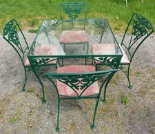 Wrought iron dining for sale  Fayetteville