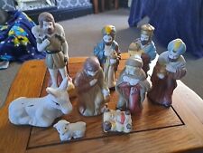 Ceramic nativity set for sale  HULL