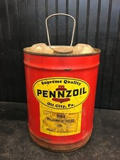 Vintage pennzoil gallon for sale  Mount Holly Springs