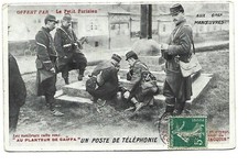 Operadores de telégrafo de estación telefónica MILITAR A segunda mano  Embacar hacia Mexico