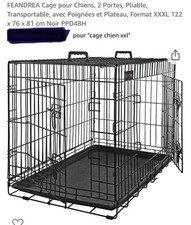 Cage chien pliable d'occasion  Châtenay-Malabry