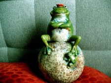 Frosch große figur gebraucht kaufen  Berlin