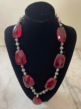 Collana vintage vetro usato  Roma
