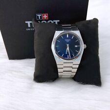 Męski zegarek Tissot Classic PRX/316L niebieski ze stali nierdzewnej T137.410.11.041.00 (40mm) na sprzedaż  Wysyłka do Poland