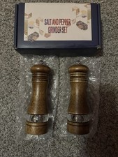 Wood salt pepper for sale  Lindsey