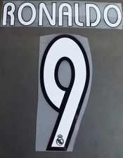 Usado, Ronaldo #9 Conjunto de Nome e Número para Futebol Fora do Real Madrid Temporada 2003/2004 comprar usado Usado, Ronaldo #9 Conjunto de Nome e Número para Futebol Fora do Real Madrid Temporada 2003/2004 comprar usado  Enviando para Brazil
