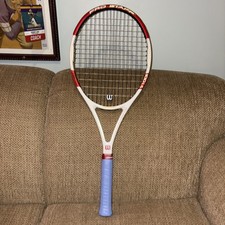 Raquete de tênis Wilson Pro Staff 100LS efeito giratório aderência 4 3/8” comprar usado  Enviando para Brazil