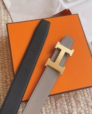 Hermes reversible leather for sale  YORK